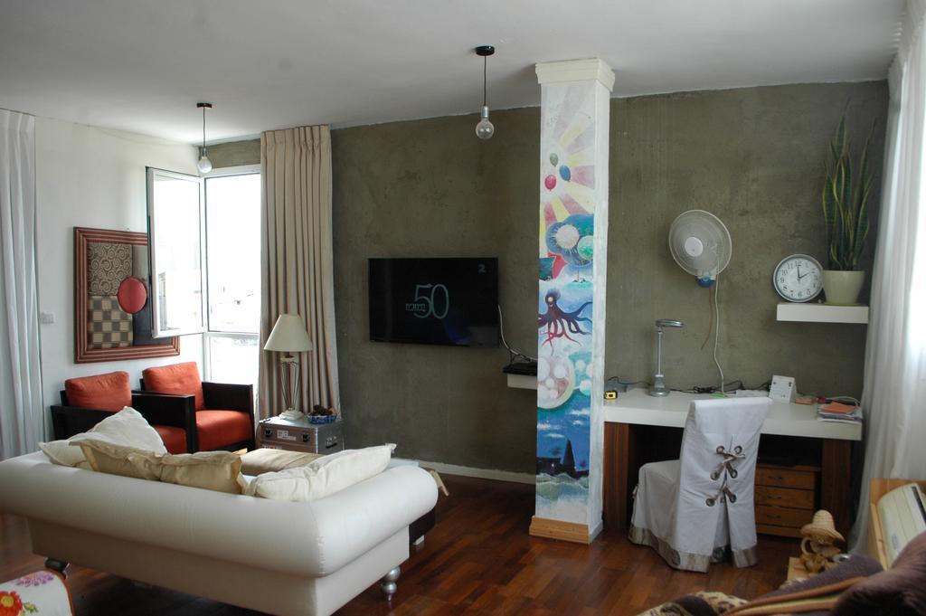 Apartament Loft In Tlv Tel Awiw Zewnętrze zdjęcie